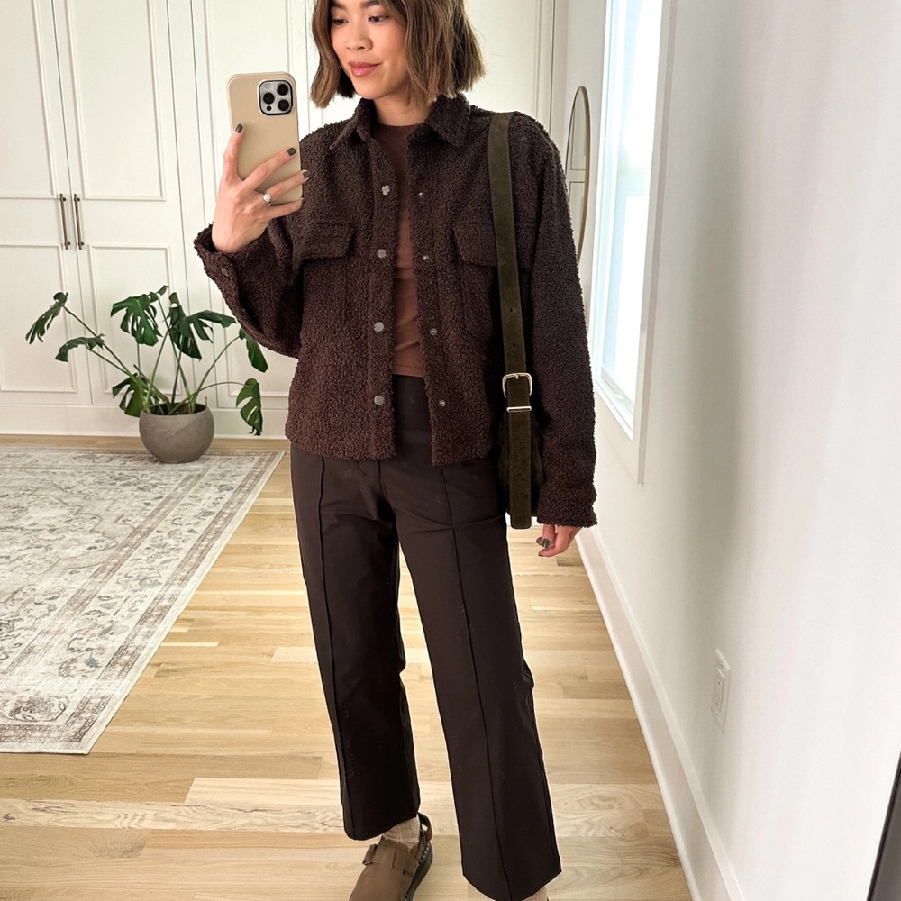 Vuori Brown Textured Jacket